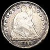 1858 Seated Liberty Half Dime NEARLY UNCIRCULATED