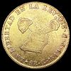 1849 Mexico .7615oz Gold 8 Escudo NICELY CIRCULATE