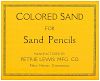 Sand Pencil.