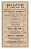 Scrapbook of Harry Houdini Ephemera.