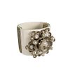 CHANEL FAUX PEARL GOLD PLATED BANGLE