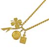CHANEL CHARM GOLD PLATED NECKLACE