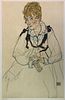Egon Schiele (After) - The Artist's Wife