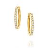 14kt Yellow Gold 0.13ctw Diamond Earrings