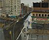 Rackstraw Downes (Br. b. 1939), 80th Street and Broadway 1976-77, Oil on canvas, framed