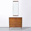 Paul McCobb LINEAR GROUP Chest of Drawers & Mirror