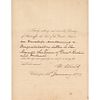 President U. S. Grant Sends a Congratulatory Letter to Queen Victoria