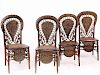 (SET OF 4) WICKER CHAIRS