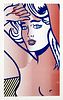 Roy Lichtenstein - Nude with Blue Hair State I
