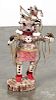 Carved and painted Native American dancing Kachina