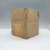 Michel Harvey Postmodern Ceramic Corrugated Box Vase