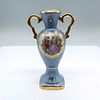 Limoges France Blue Gilt Fragonard Vase