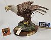 Boehm 16" Eagle Of Freedom II #191 1976 From The Norman Vincent Peale Foundation (Tip Of 1 Feather Missing) W/ Base