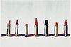 Wayne Thiebaud - Seven Lipsticks