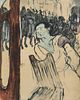 Henri Toulouse-Lautrec (After) - Au Pied de L'Echafuad