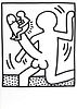 Keith Haring - Cock Buddy (from Lucio Amelio Suite)