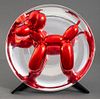 Jeff Koons "Balloon Dog (Red)" Porcelain Sculpture