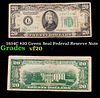1934C $20 Green Seal Federal Reserve Note Graded vf, very fine
