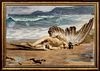  THE DEATH OF ICARUS OIL PAINTING