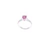 1.69cts Pink Sapphire & VS Diamond 18k Gold Ring