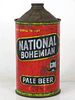 1947 National Bohemian Pale Beer Quart Cone Top Can 215-04 Baltimore Maryland
