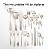 A Partial Sterling Silver Flatware Service, Towle 
