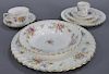 Minton "Marlow" porcelain dinner set marked Mintons Marlow on bottom service for 8 plus extras including 11 dinner plates, 8 
