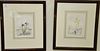 After Edwin Whitefield (1816-1892) ten engravings with flowers, each approximately