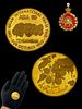 Iran Persian Pahlavi Era, 2nd Asian International Trade Fair Commemorative Bronze Medallion