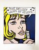 The Melody Haunts My Reverie... , A Signed ROY LICHTENSTEIN Lithography, Ltd Edition Print