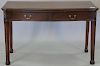 George IV mahogany server, 19th century. ht. 31in., wd. 49in., dp. 24in.