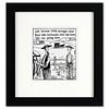 Bizarro, "Amish Teenager" is a Framed Original Pen & Ink Drawing by Dan Piraro, Hand Signed with Letter of Authenticity.