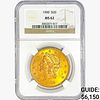 1900 $20 Gold Double Eagle NGC MS62 