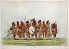 George Catlin - Plate 164 from The North American