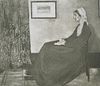 James Abbott McNeill Whistler - Portrait De Ma Mere