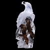 Kitty Cantrell, "Valor" Limited Edition Mixed Media Lucite Sculpture with COA.
