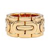 CARTIER PANTHERE ART DECO 18K YELLOW GOLD RING