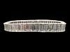Tiffany & Co. Tennis Bracelet in Platinum with over 25cts Baguette Diamonds