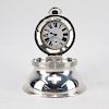 Antique J.C. Vickery London George V Style Sterling Silver Capstan Watch