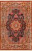 Silk Vintage Persian Qum 6 ft 10 in x 4 ft 7 in (2.08 m x 1.4 m)