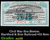 Civil War Era Boston, Hartford & Erie Railroad $35 Note Grades Choice AU/BU Slider