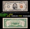1934A Key To Series $5 FRN Hawaii WWII Emergency Currency Key To Series Grades vf++