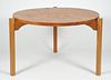 Tadao Arimoto Hammered Top Oak Table