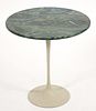 Eero Saarinen Tulip Side Table with Custom Marble Top