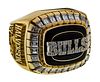 1991-1992 Chicago Bulls World Championship Jostens 14k Yellow Gold Ring