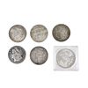 Six US Morgan Silver $1 Coins