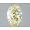 2.51 ct, Yellow/VS1, Oval cut IGI Graded Lab Grown Diamond