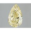 2.06 ct, Intense Yellow/VS1, Pear cut IGI Graded Lab Grown Diamond