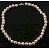 8.5-9mm Pearl Strand with Silver Clasp