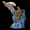 Kitty Cantrell, "Seal It With A Kiss" Limited Edition Mixed Media Lucite Sculpture with COA.